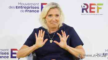 Fünf statt acht Milliarden Euro?: Le Pen will bei Wahlsieg französischen EU-Beitrag kürzen