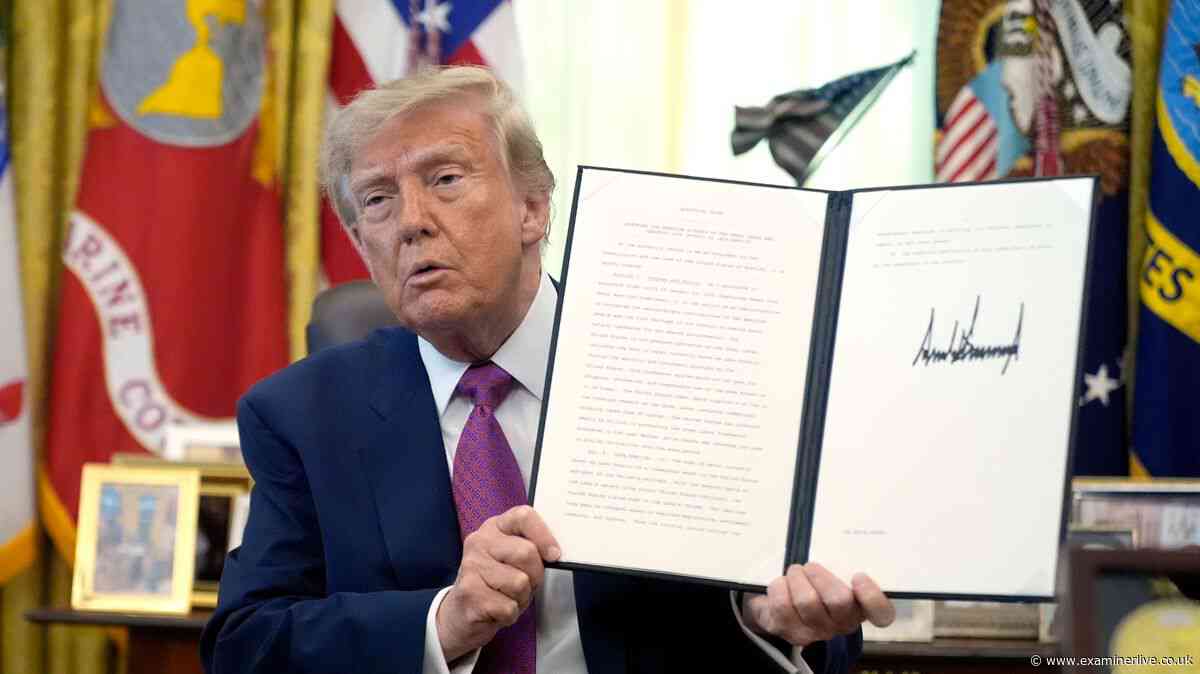Donald Trump signs order to rename Lake Ontario to ‘Lake America’ amid trade stand-off with Canada