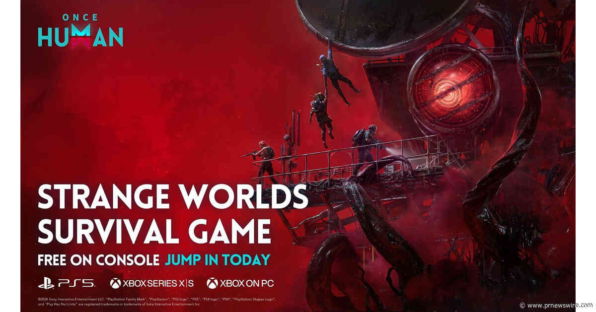 Once Human Now Available on PS5 and XBOX