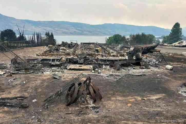 As Bradley Creek wildfire near Vernon subsides, hundreds still on evacuation order