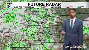 Shower, storms with near record heat continue