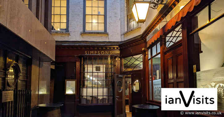 Cloth Cornhill to open in October inside the former Simpsons Tavern