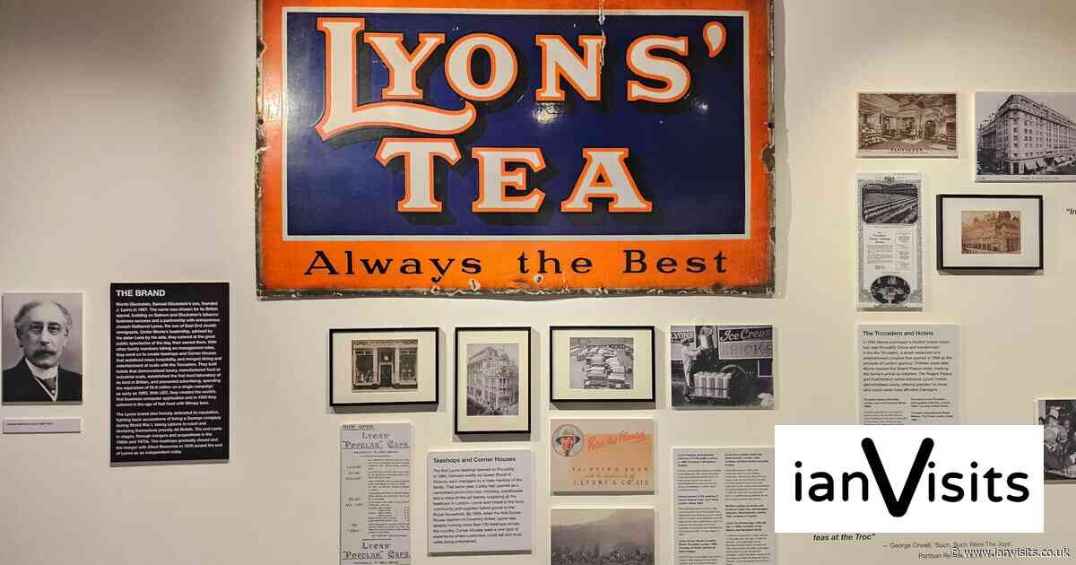 From tobacco to tea shops to computers: Exhibition tells the story of J. Lyons & Co