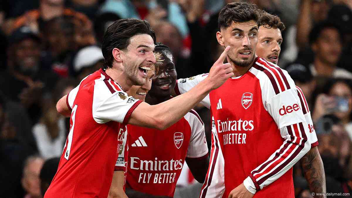 Champions League draw: Arsenal to face Jose Mourinho's Real Madrid, Man City will play champions PSG and Barcelona - as Liverpool, Man United and Aston Villa also find out their fates