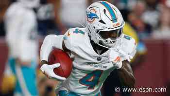 Sources: Dolphins trade WR Atwell back to Rams