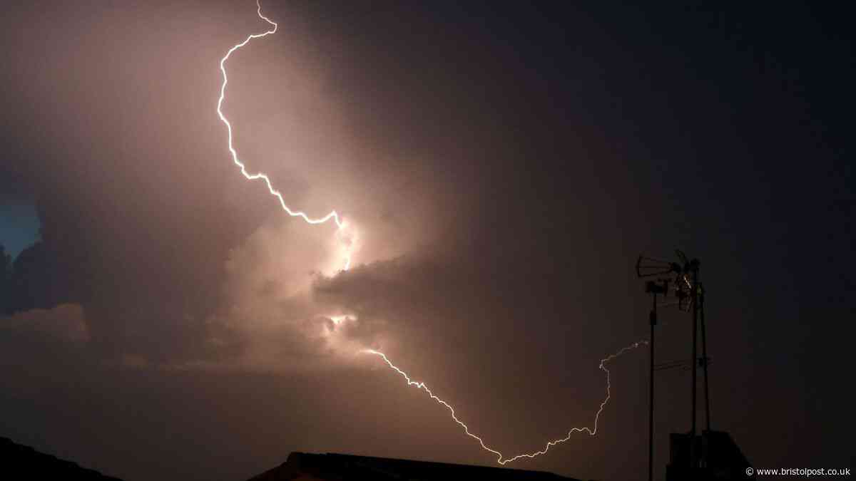 Bristol included in Met Office thunderstorm warning as 75mm rain possible