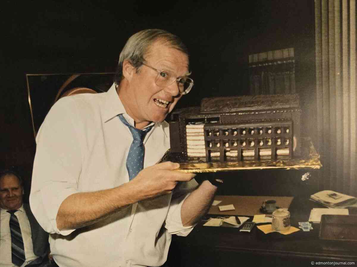 Former Edmonton Journal newshound, community booster Bill Newbigging had newspaper biz in his blood