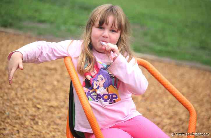 Revamped municipal park hit with youngsters