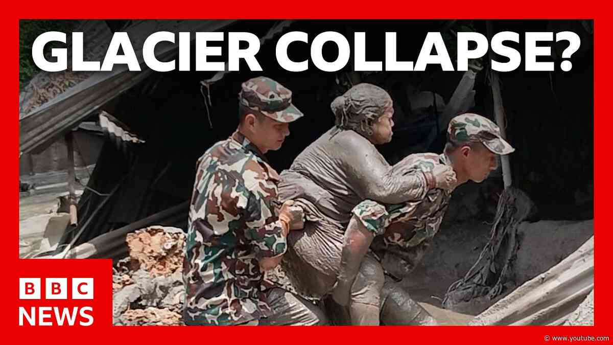 Did a glacier collapse trigger Nepal’s deadly floods? | BBC News