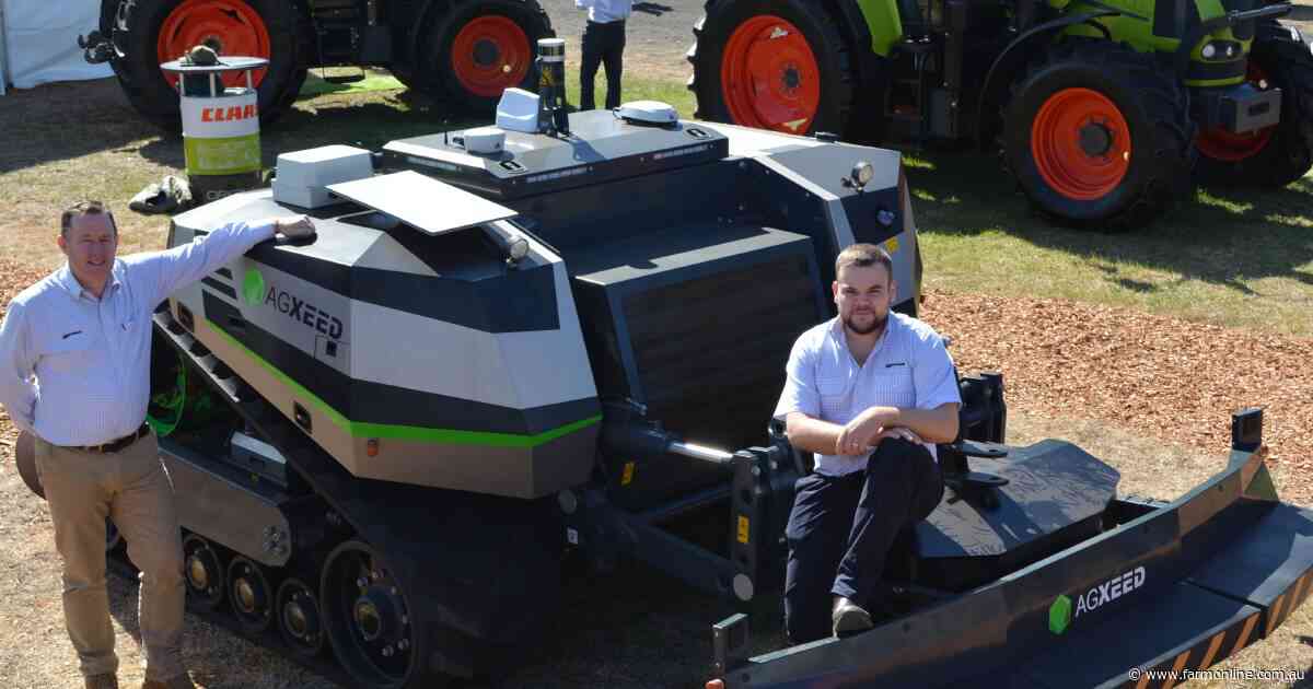 Bigger than Clarkson's Farm: Driverless AgBot tractor has serious farmer appeal