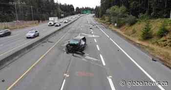 Teen arrested for impaired driving following crash that killed 2 on Vancouver Island