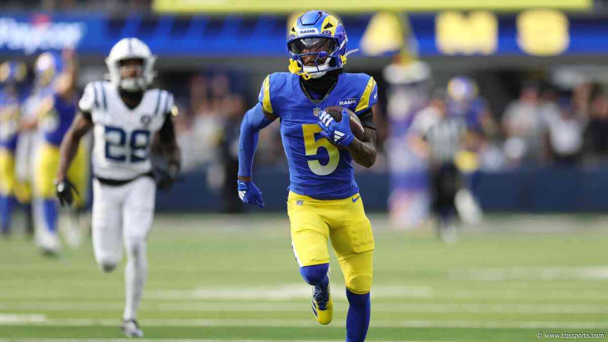 Tutu Atwell trade grades: Rams reunite with speedy WR, Dolphins take chance on Jarquez Hunter, per report