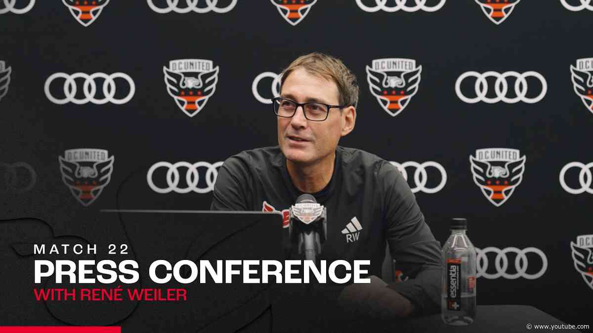René Weiler Pre-Match Press Conference | D.C. United vs LAFC | MLS 2026