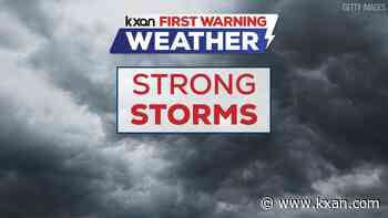 Scattered storms bubbling up in Central Texas
