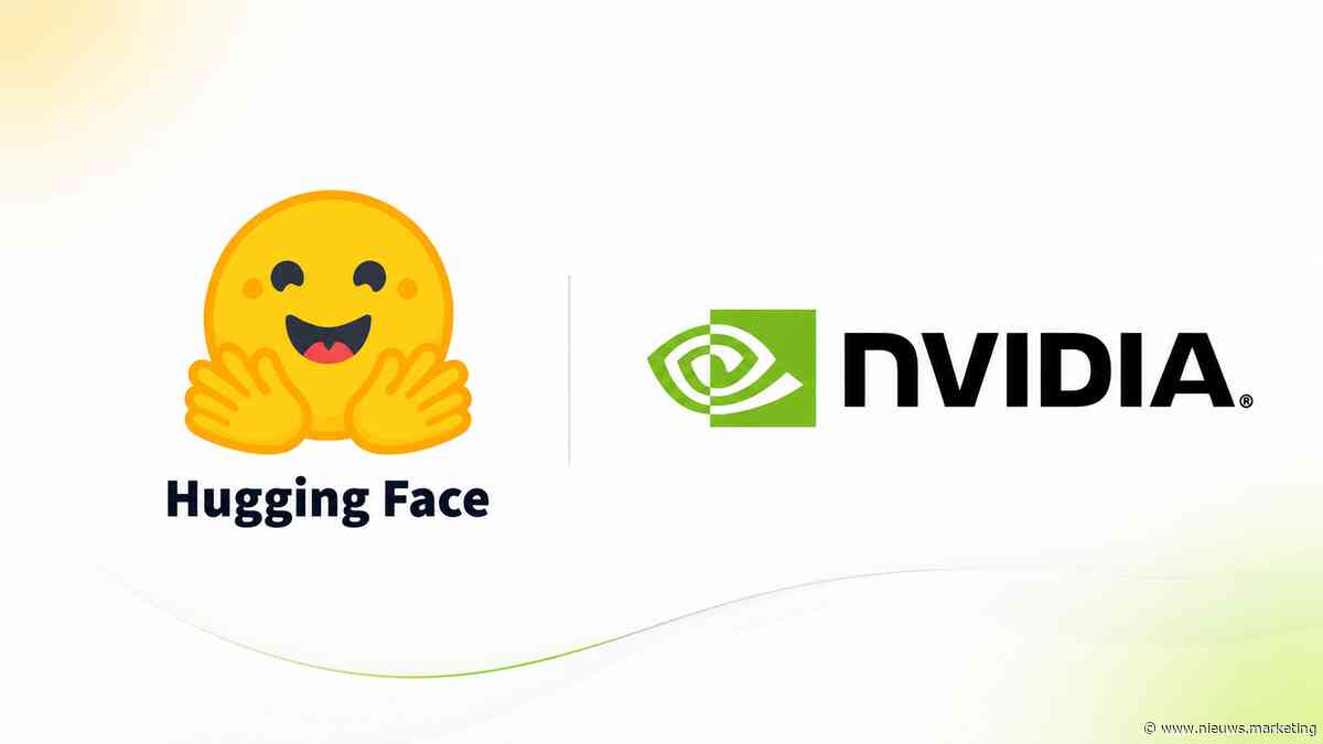 Nvidia koopt Hugging Face voor 12,9 miljard dollar