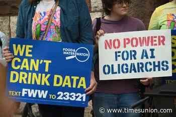 Sen. Gonzalez stops in Albany as part of 'Stop Data Centers' tour