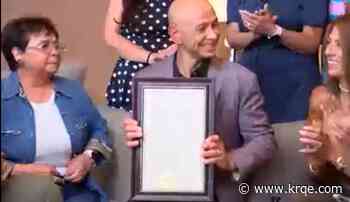 New Mexico honors Hall of Fame jockey Mike Smith with special proclamation