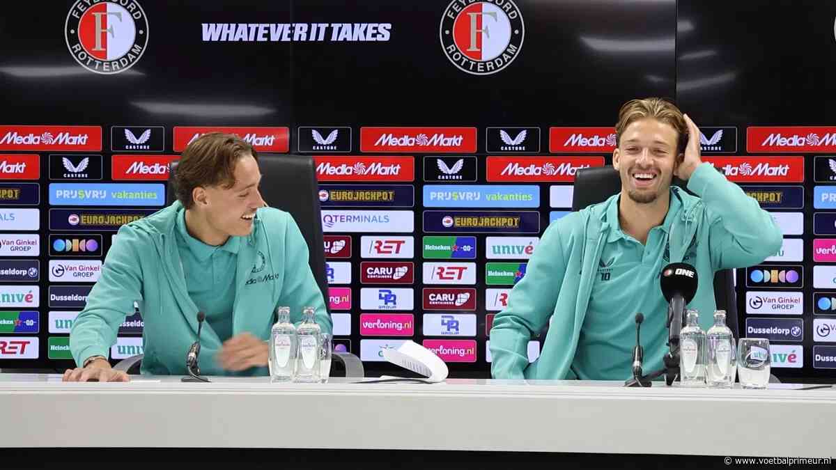 Feyenoorders hebben spiekbriefje na CL-loting: 'Of ik een spreekbeurt ga houden’