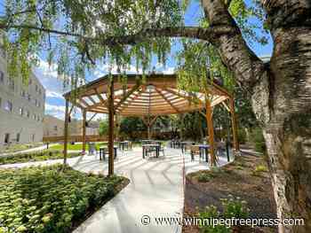 Doctor pays $500K to revamp courtyard at care home where he works