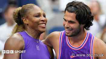 Alcaraz and Williams thrill in brief but bright US Open mixed doubles showing