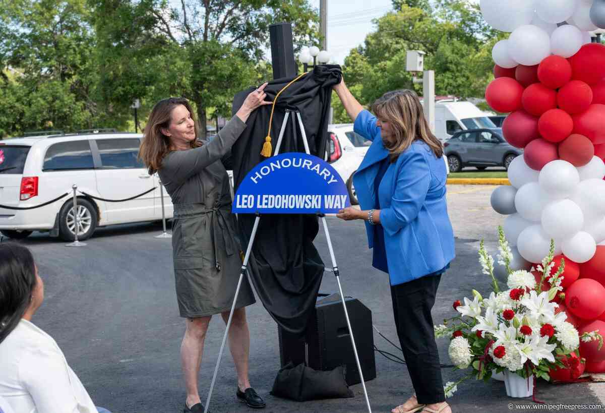 Late founder of Canad Inns celebrated with honorary street name