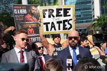 Shackled Tate brothers testify in bid to get out of jail, but judge delays decision
