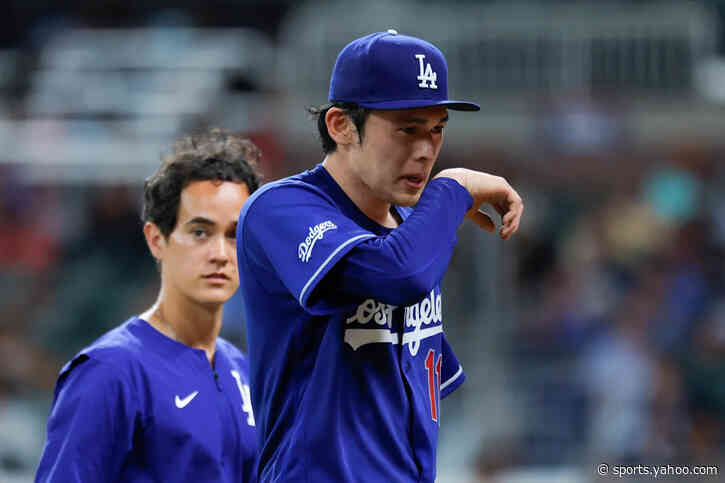 Dodgers place Roki Sasaki on IL with blister on right middle finger; Eric Lauer expected to take rotation spot