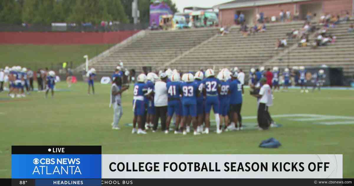 College football season kicks off at University of West Georgia