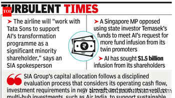 Will carefully consider AI’s capital request: SIA