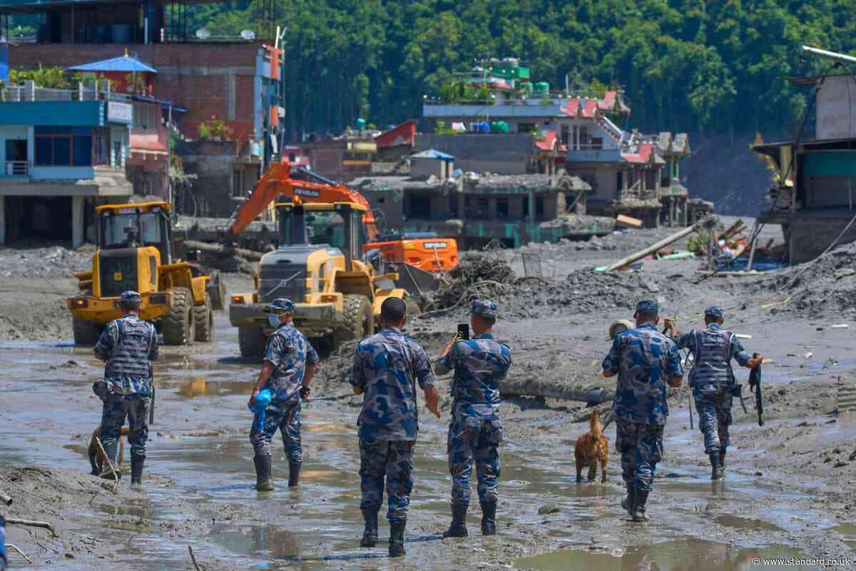 Search on for missing Britons in Nepal amid fears of new floods