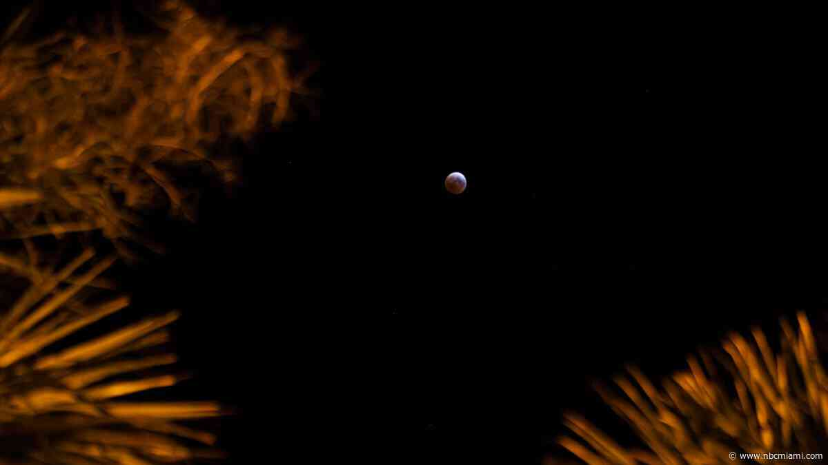Near-total lunar eclipse expected to shine over South Florida skies