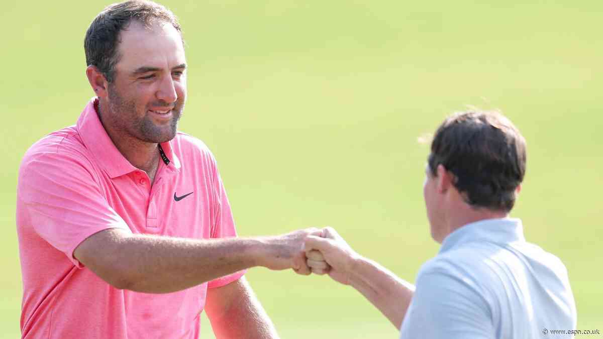 Nearly symptom-free, Scheffler in hunt after 65