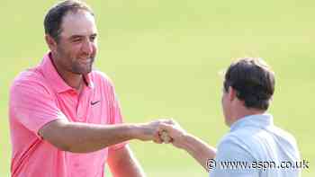 Nearly symptom-free, Scheffler in hunt after 65