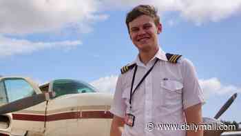 Record-breaking young pilot who flew solo around Australia at just 16 feared dead after plane crashes into sea