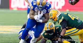 Winnipeg Blue Bombers face tough test against high-flying Alouettes