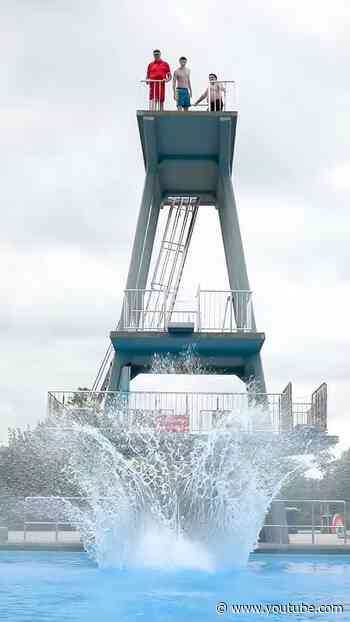 10m Turm im Freibad Volkspark