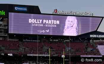 Browns honor Dolly Parton with moment of silence before final preseason game