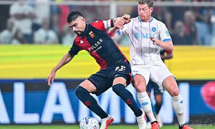 'He could help us': Kevin De Bruyne talks up Napoli move for £17.1m Arsenal star
