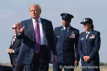 Trump visits Texas to fundraise for Ken Paxton’s Senate bid