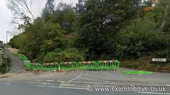 Fed up locals' 'serious safety concerns' over road blocked after Halifax landslip