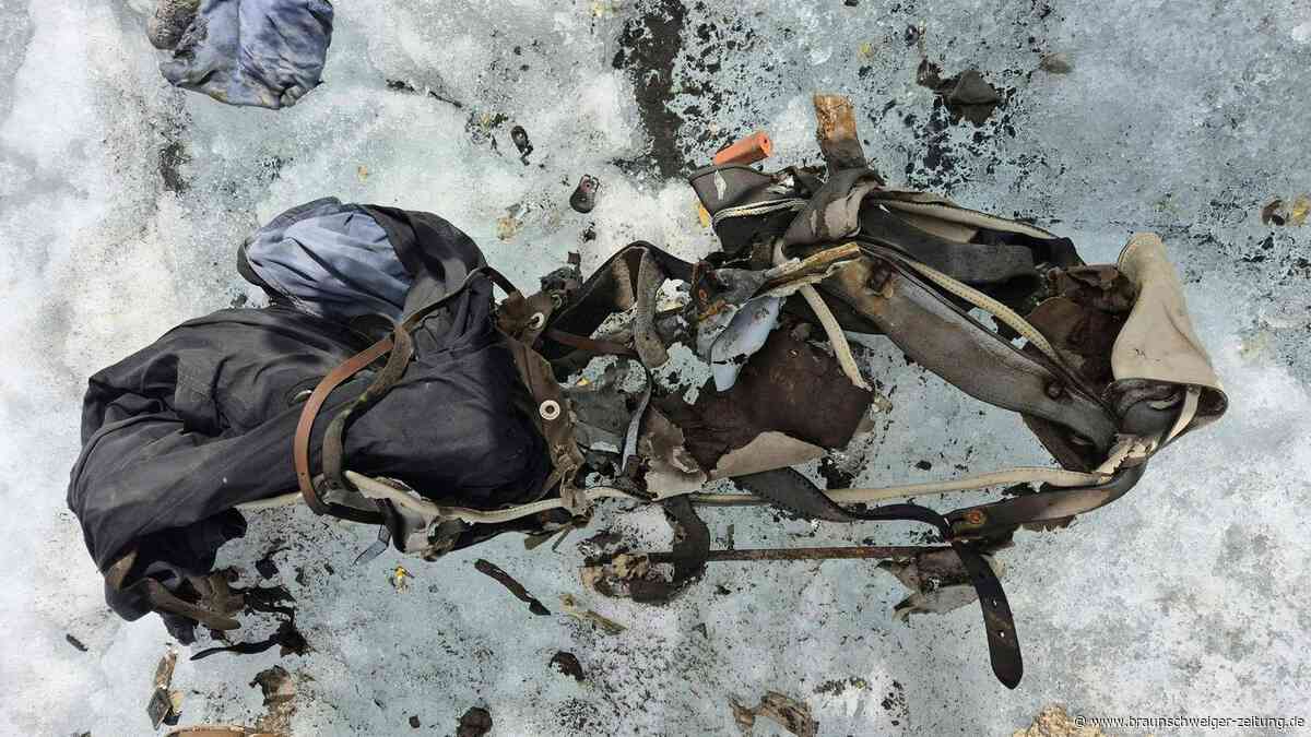 Gletscher gibt Rucksack nach 63 Jahren frei: Bayer bekommt Ausrüstung zurück