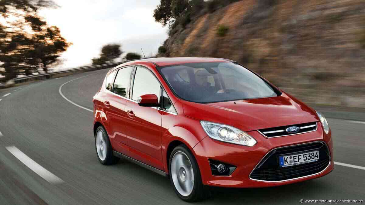 Ausgestorben, aber fit: Der Ford C-Max II beim TÜV