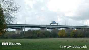 Speed limits and lane closures for M6 viaduct works