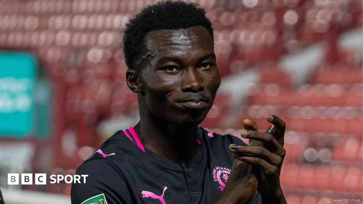 Ewusi will watch historic Crewe goal 'every day'