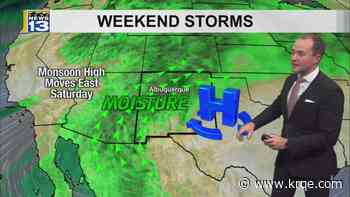 Hotter, drier Friday before more active weather returns again this weekend
