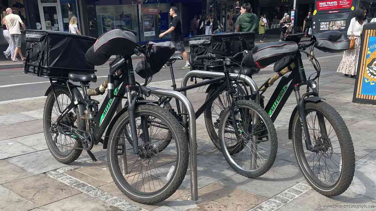 Ban on Coventry e-bikers wearing face coverings could be introduced in city centre
