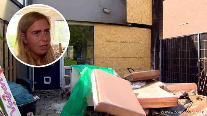 Julie slaapt één nacht in nieuw huis, brand verwoest haar nieuwe start