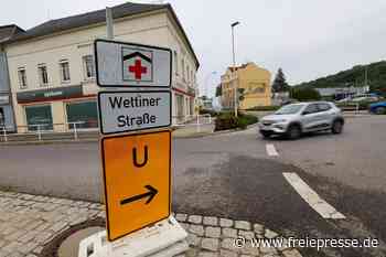 Schilder-Irrsinn in Glauchau: Was am Leipziger Platz schiefläuft