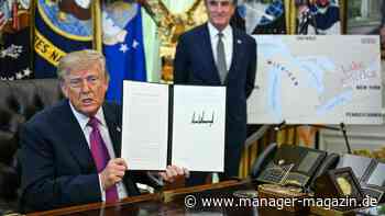 Donald Trump: US-Präsident benennt Lake Ontario in "Lake America" um