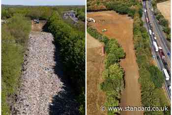 Five-month clean-up of illegal waste dump near River Cherwell completed